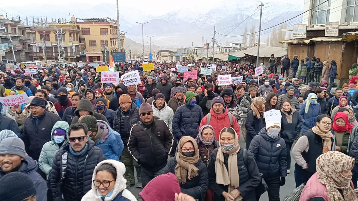 Ladakh protesters seek Statehood and constitutional safeguards