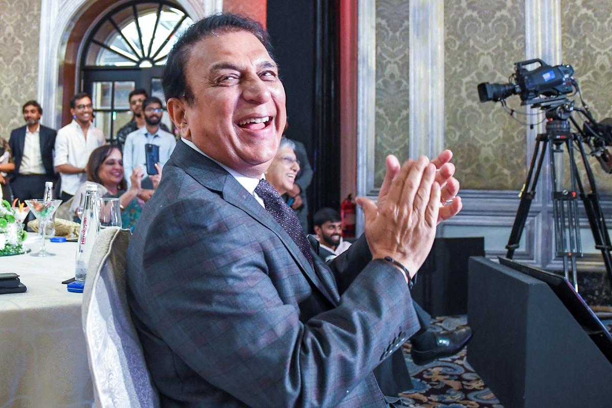 File picture of Sunil Gavaskar during the Sportstar Aces Award 2024 held in Mumbai