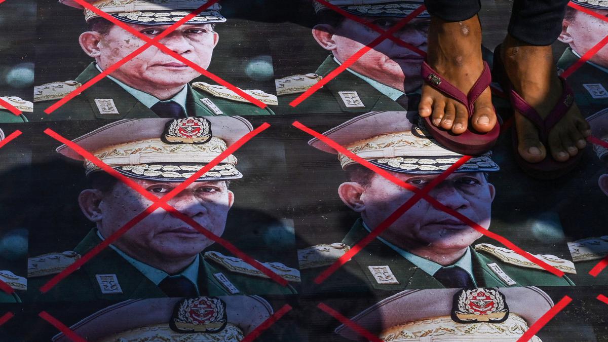 U.S. sanctions Myanmar groups ahead of coup anniversary