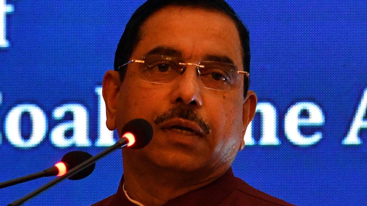 Pralhad Joshi says Siddaramaiah is not confident of winning from any seat leave alone Varuna