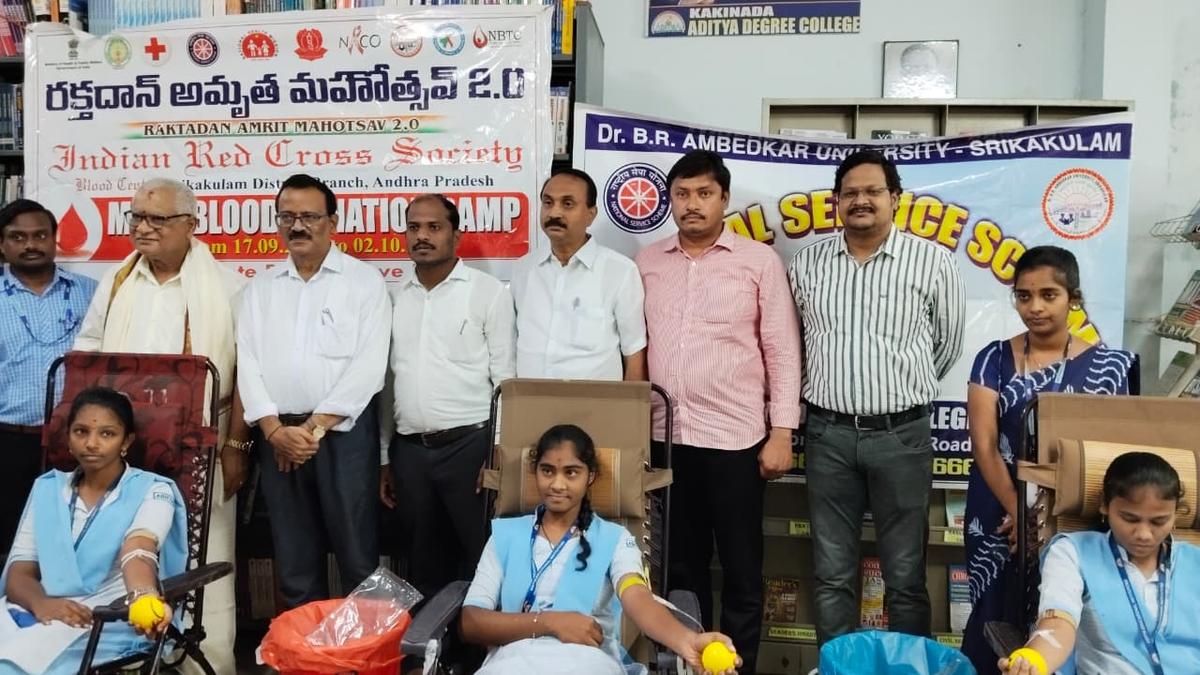 Girls’ blood donation camp held