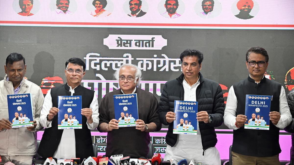Congress releases manifesto for Delhi polls, promises to conduct caste census if elected