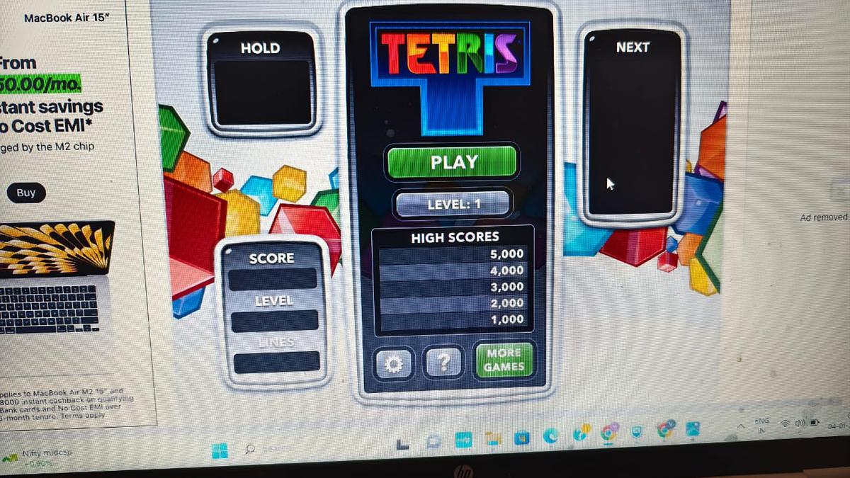 Tetris sales high score