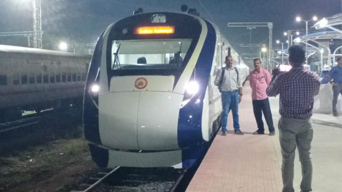 Trail run of Mangaluru Central-Madgaon Vande Bharat Express on December 26