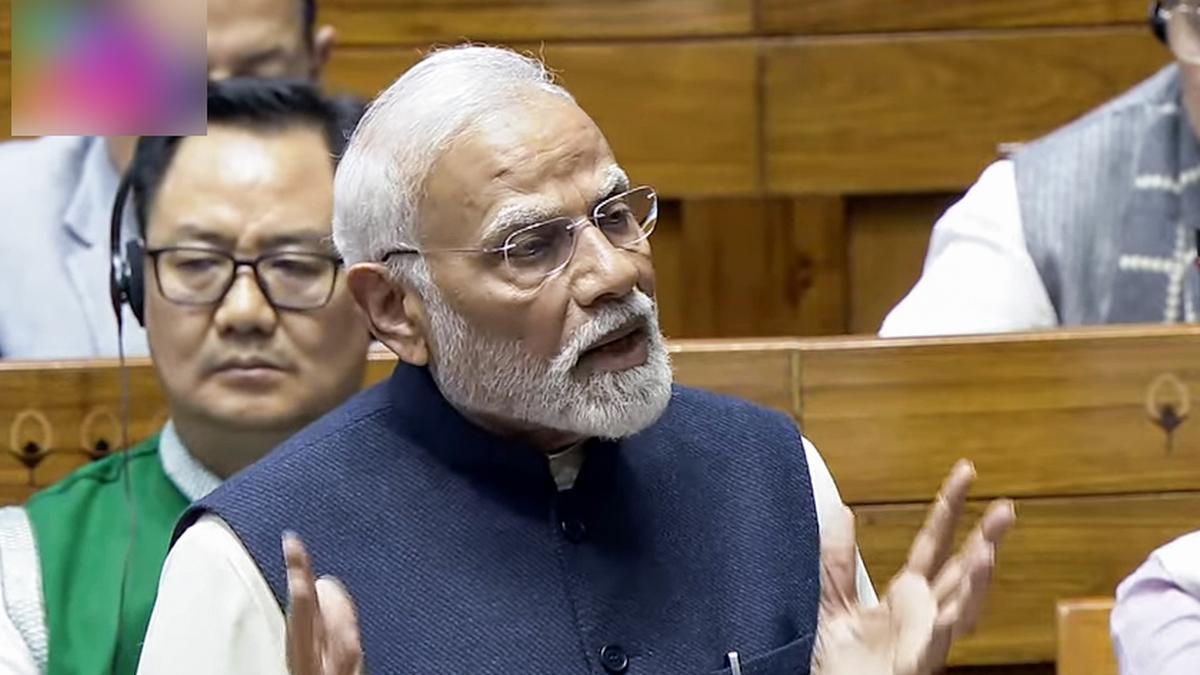 Our government strengthening Constitution, Congress repeatedly wounded it after tasting blood: PM Modi