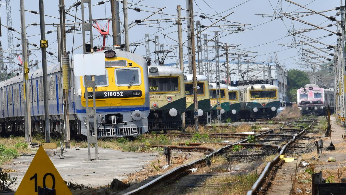 55 Chennai suburban trains cancelled from July 23 to August 14