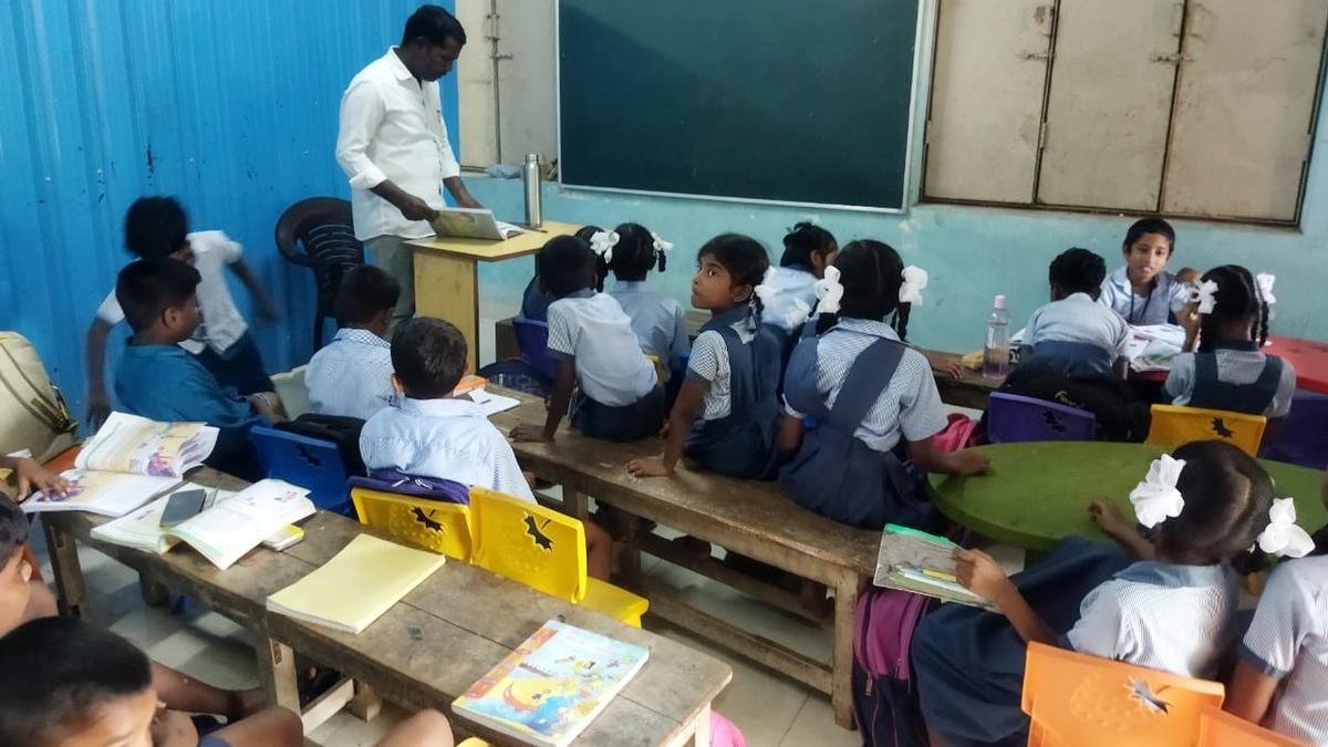 Govt. primary school at Thethampakkam lacks facilities