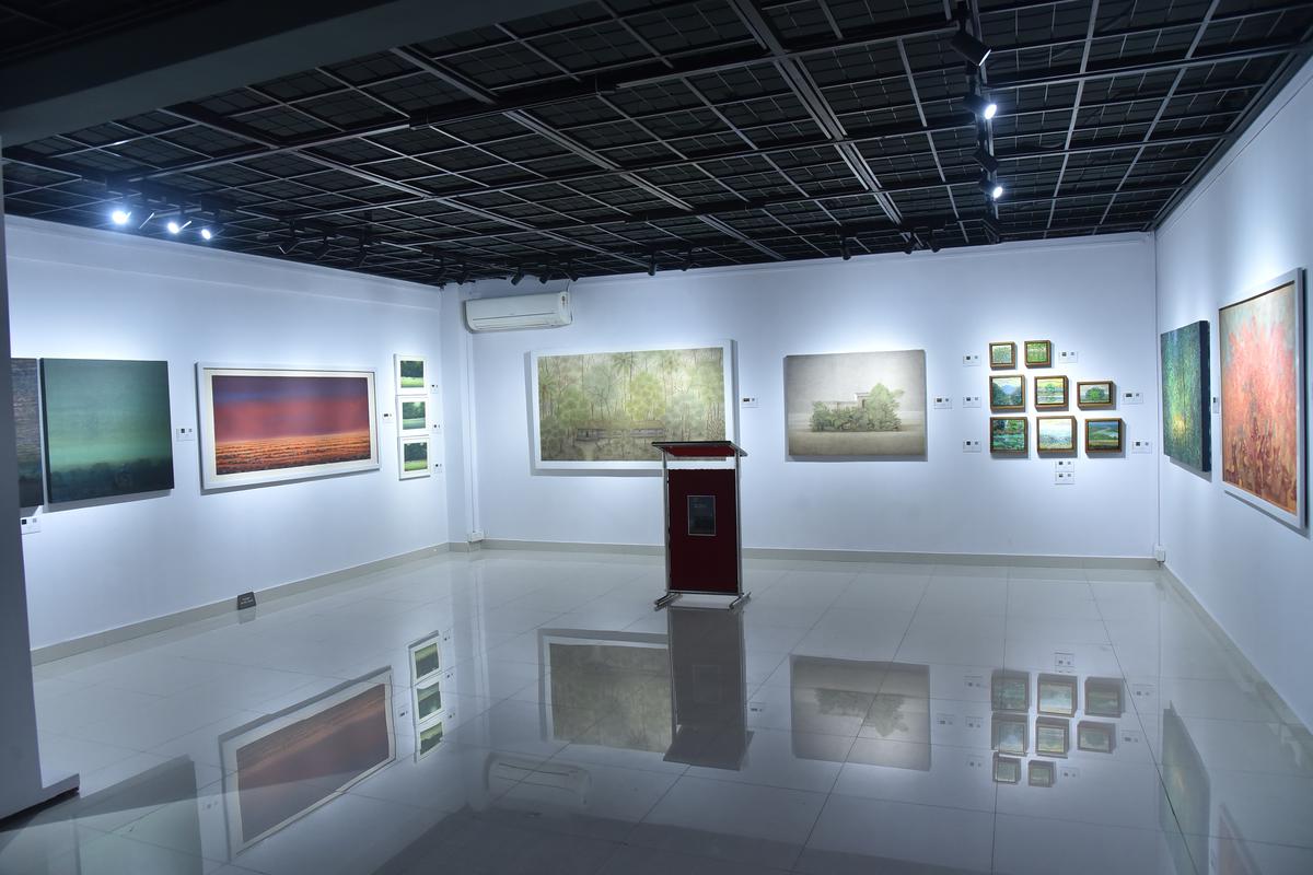 Works displayed at the gallery