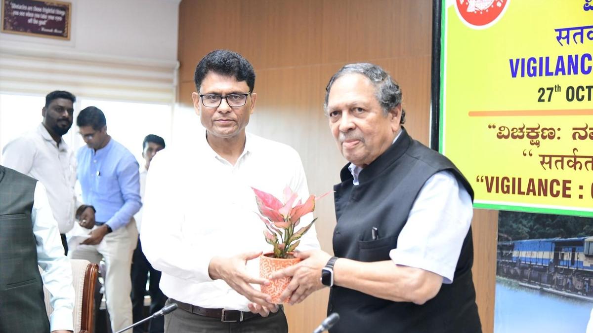 Only being content will help cure the disease of greed, says Santosh Hegde