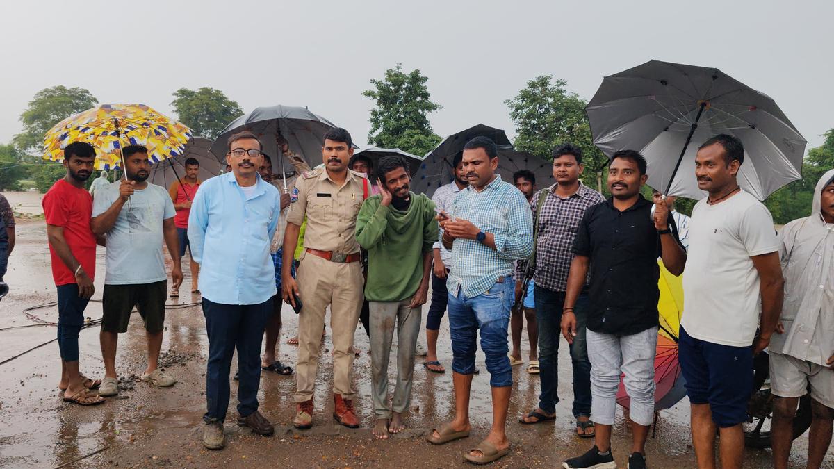 Mentally challenged youth rescued from swirling waters