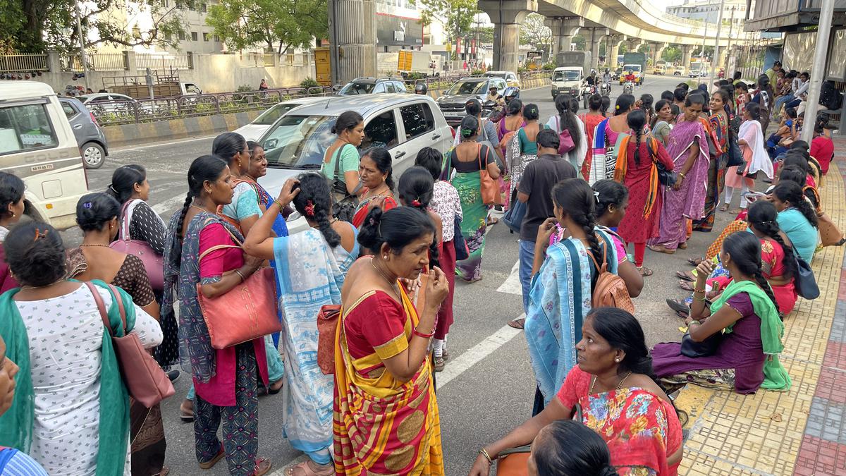 Poor bus connectivity prevents garment workers from benefitting under Shakti Scheme