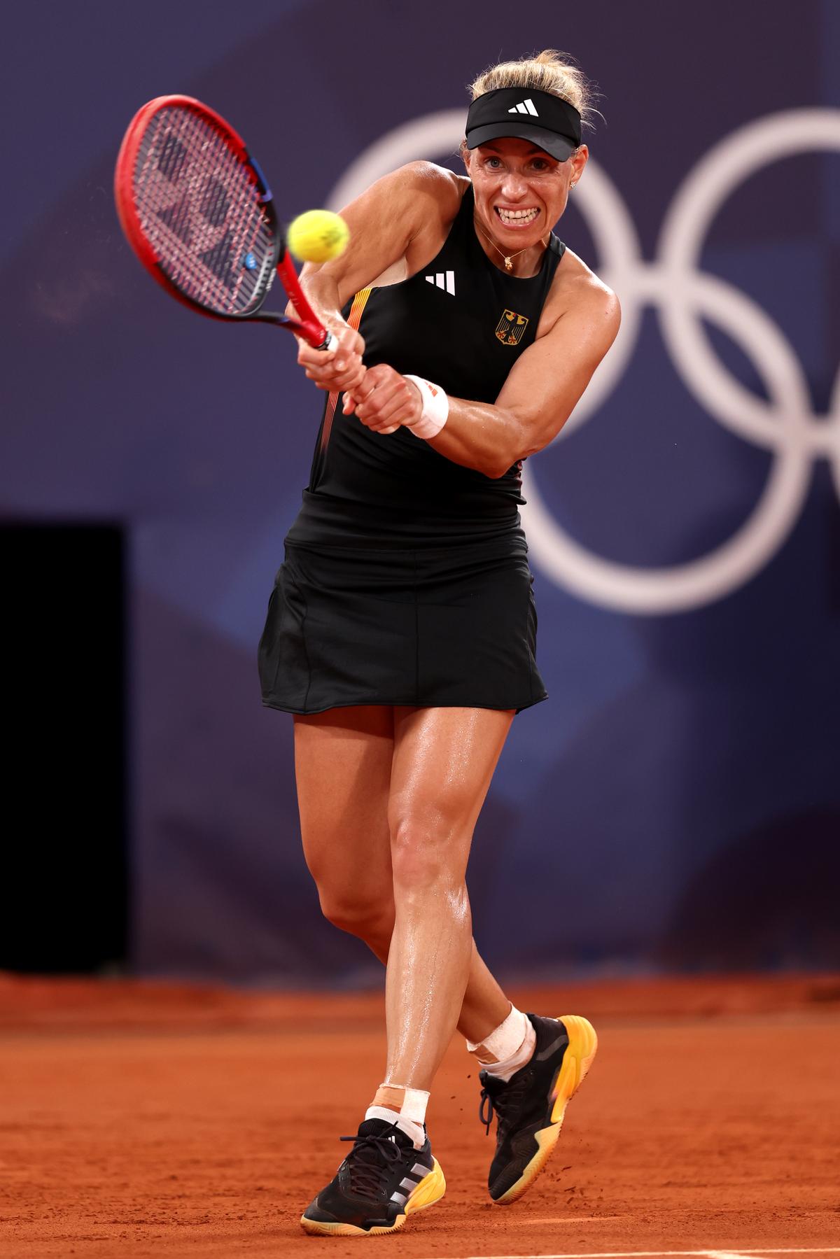 Special occasion: Former World No. 1 Angelique Kerber says it’s ‘a different feeling when you’re wearing the outfit with the national colours’.  | Photo credit: Getty Images