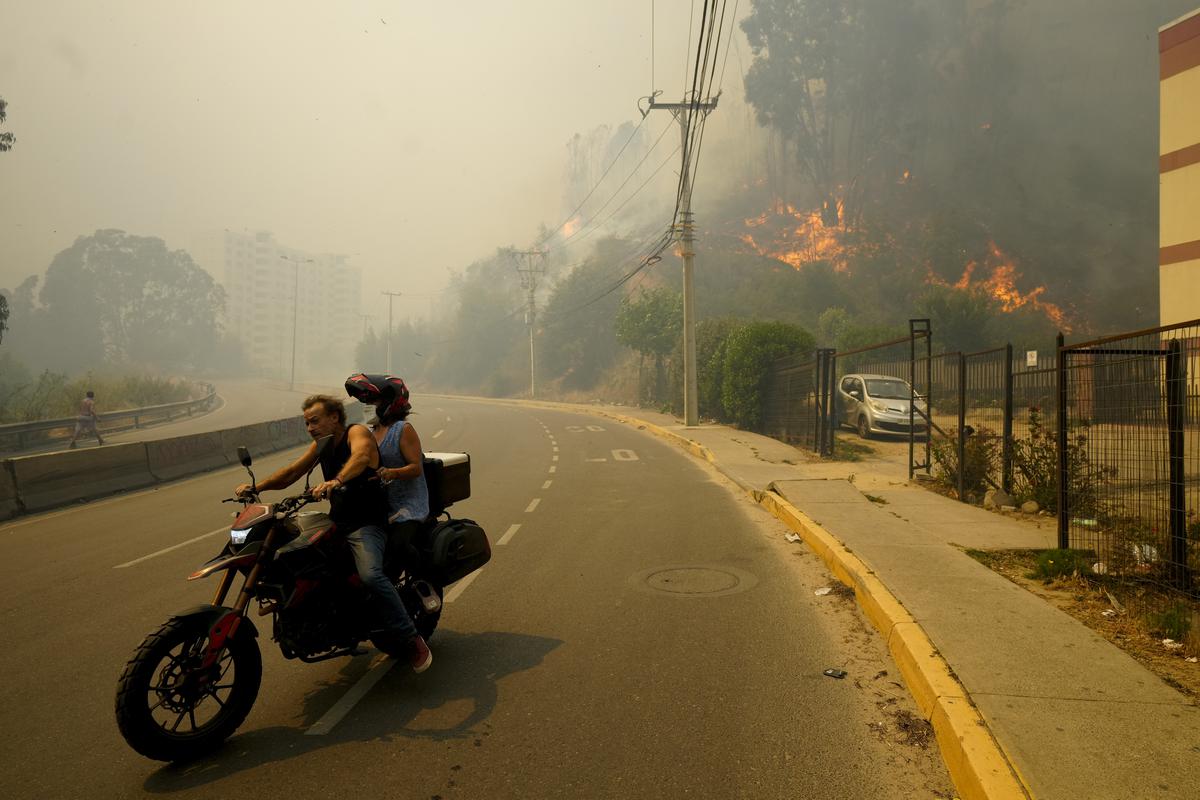 Cómo contribuye el cambio climático a incendios forestales como los de Chile