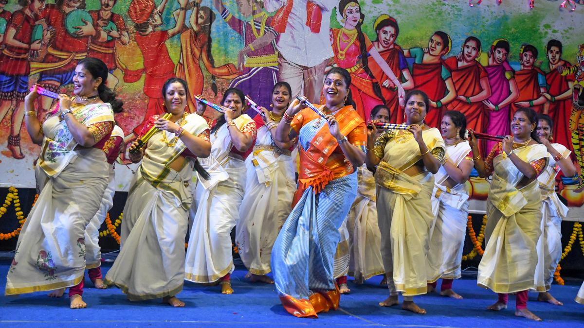 Roja draws cheers from audience as she performs with artistes in Visakhapatnam