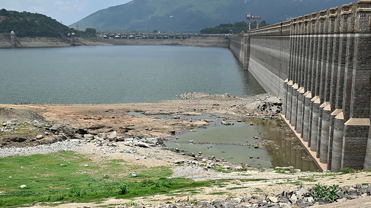 Water level in Mettur dam stands at 83.98 feet