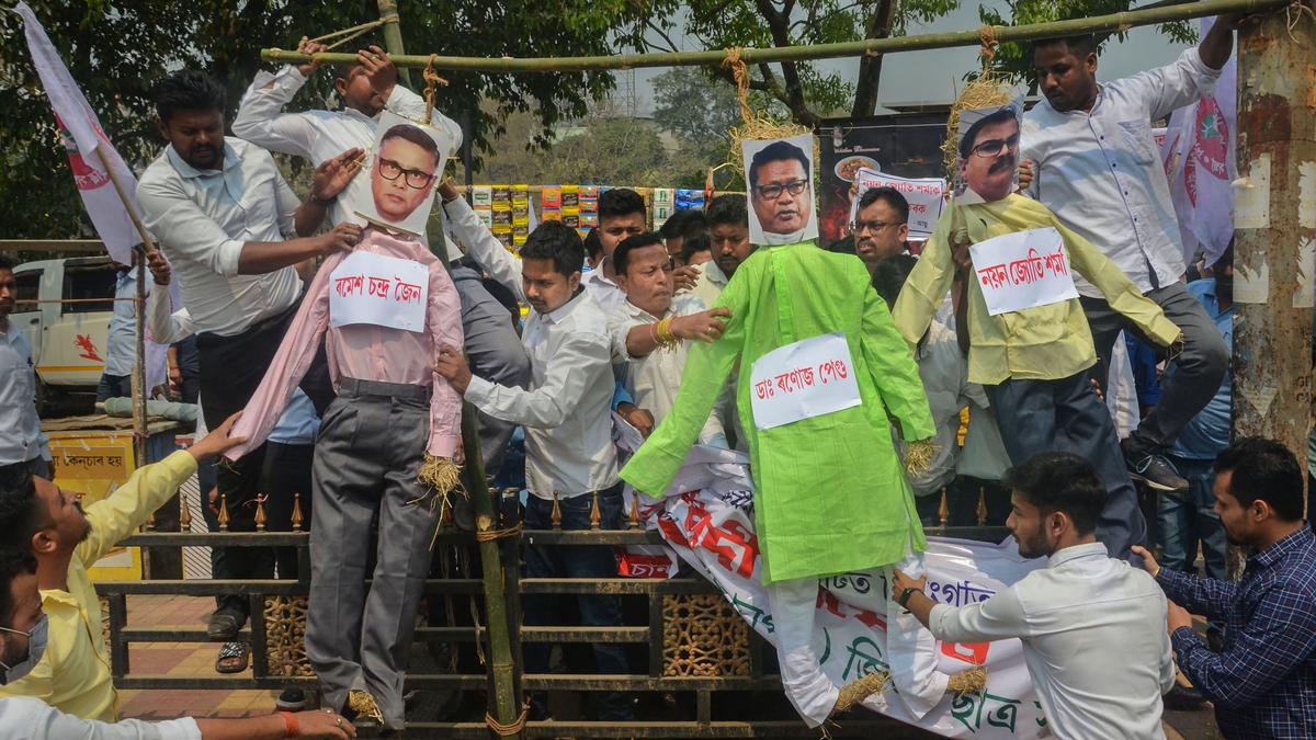 22 held in Assam class 10 science paper leak case The Hindu