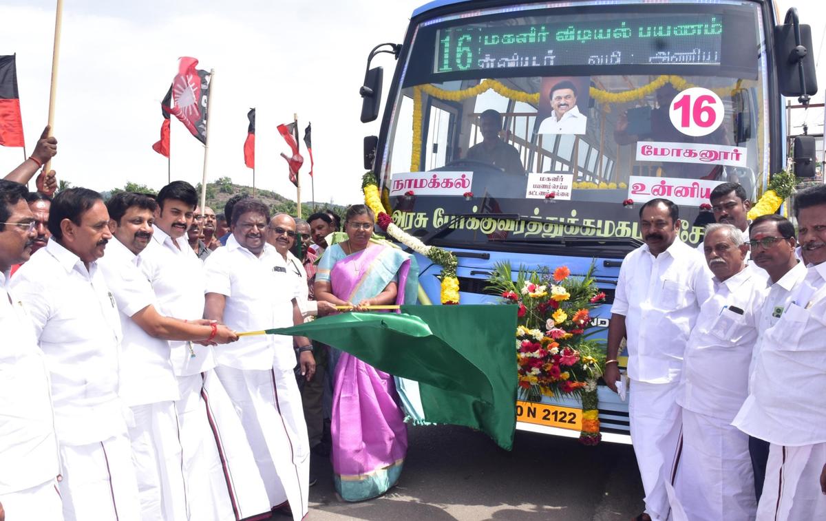 510 crore trips made by women under free bus travel scheme in Tamil Nadu, says Transport Minister - The Hindu