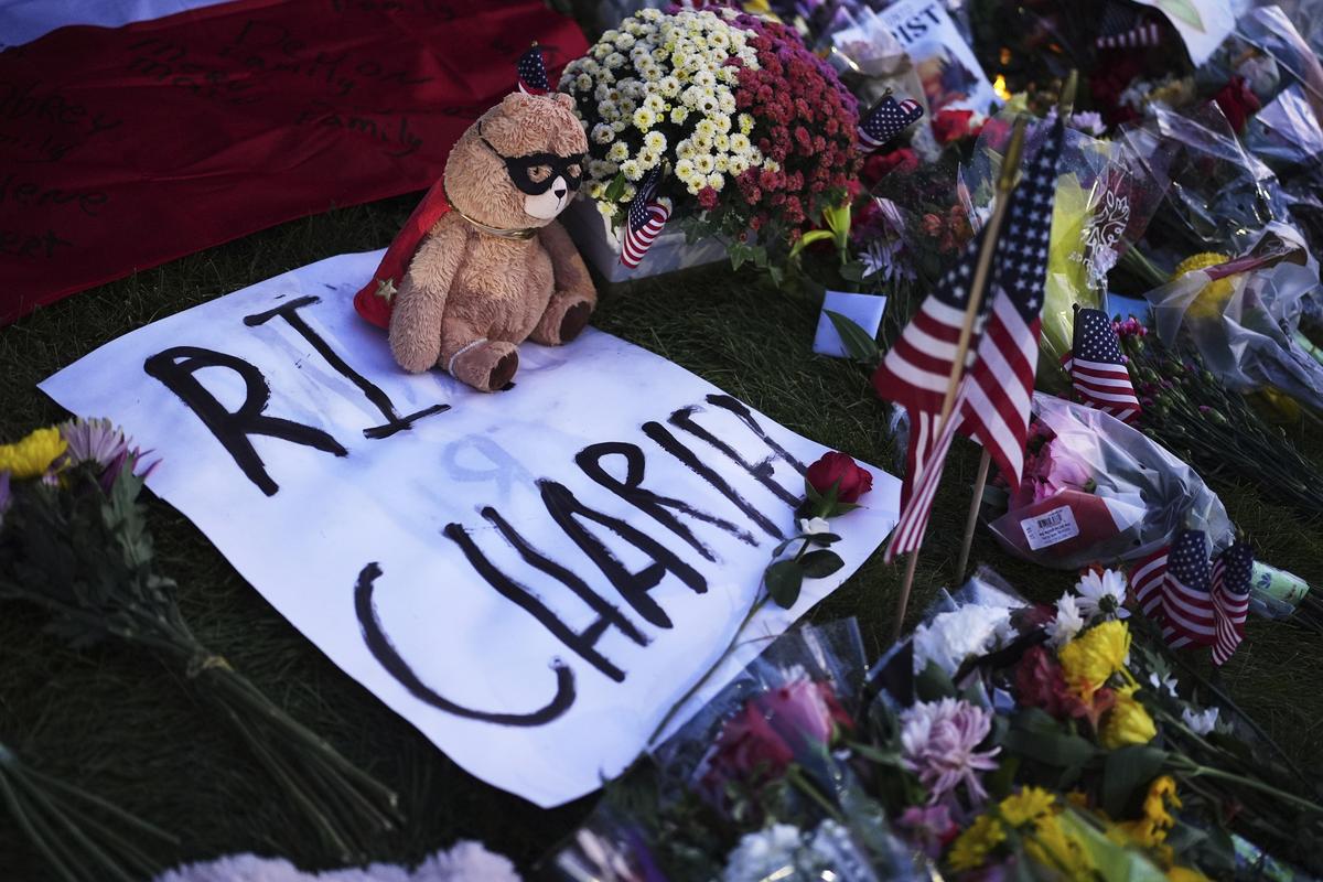 A memorial for Turning Point USA CEO and co-founder Charlie Kirk is seen at Utah Valley University, in Orem, Utah, on September 13, 2025 A memorial for Turning Point USA CEO and co-founder Charlie Kirk is seen at Utah Valley University, in Orem, Utah, on September 13, 2025