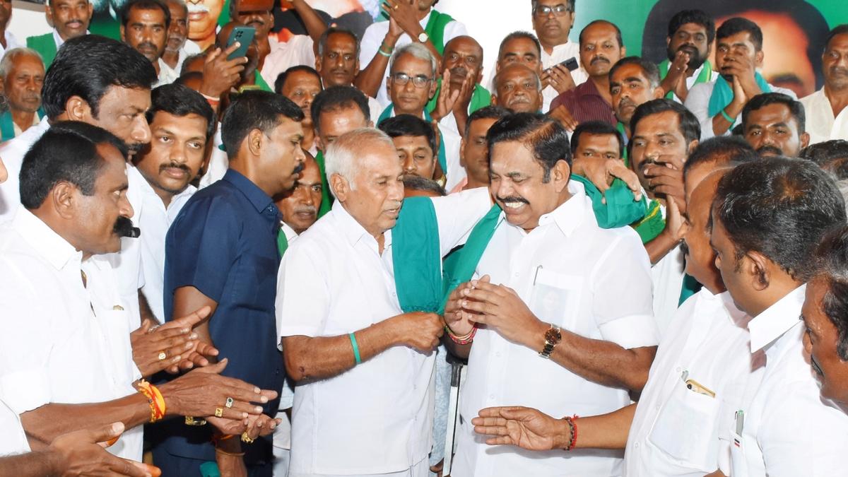 DMK government has put schemes brought during AIADMK regime on hold, says Edappadi K. Palaniswami