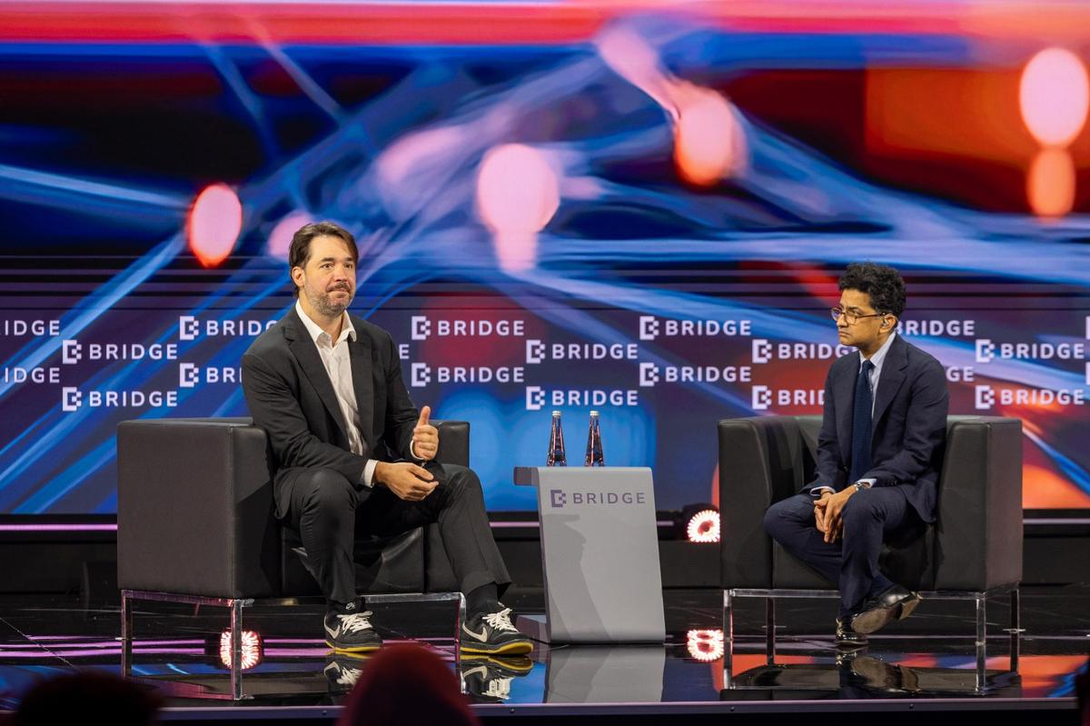 ब्रिज शिखर सम्मेलन में रेडिट के सह-संस्थापक एलेक्सिस ओहानियन। फोटो: विशेष व्यवस्था ब्रिज शिखर सम्मेलन में रेडिट के सह-संस्थापक एलेक्सिस ओहानियन। फोटो: विशेष व्यवस्था