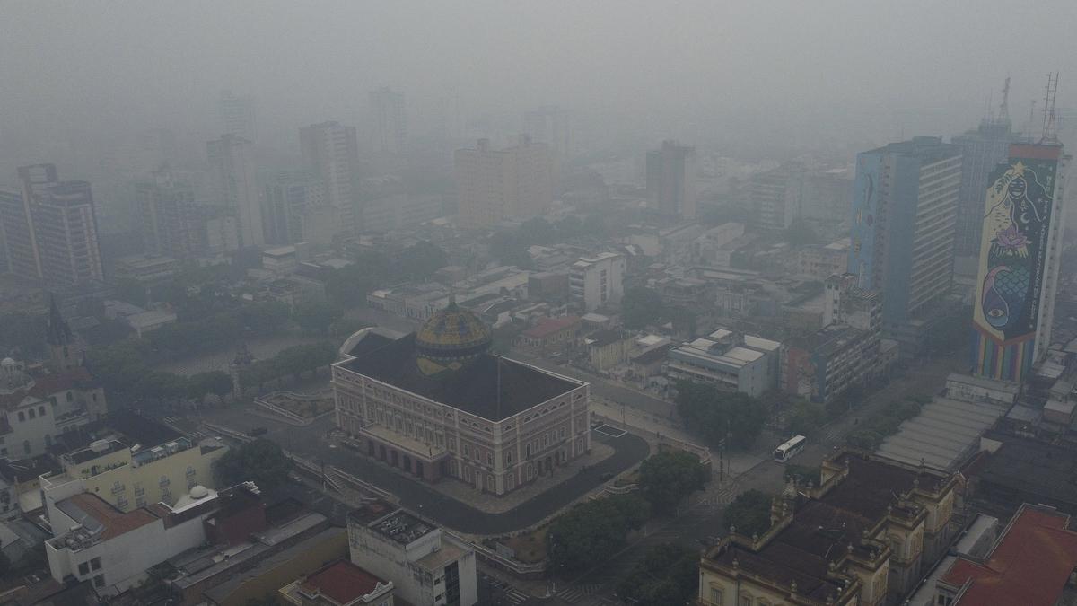 In the Amazon, millions breathe hazardous air as drought and wildfires spread through the rainforest