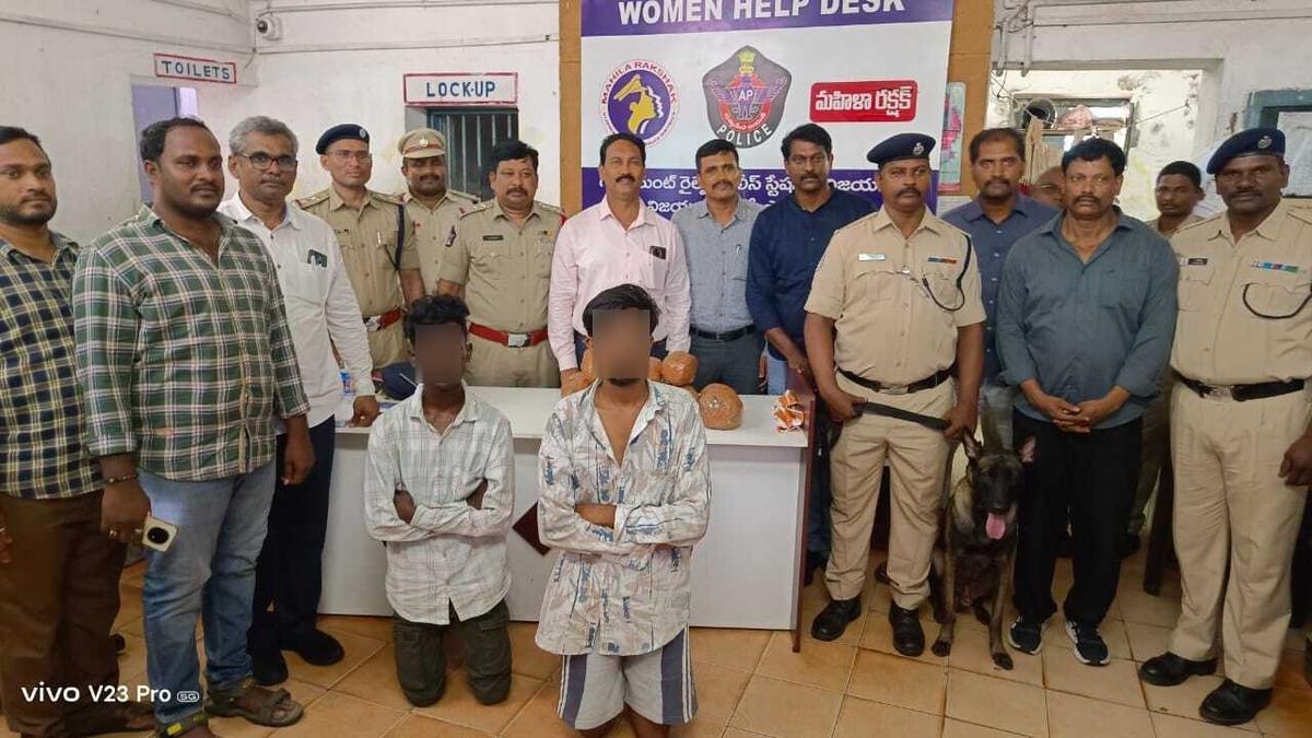 19 kg ganja seized in train, four arrested