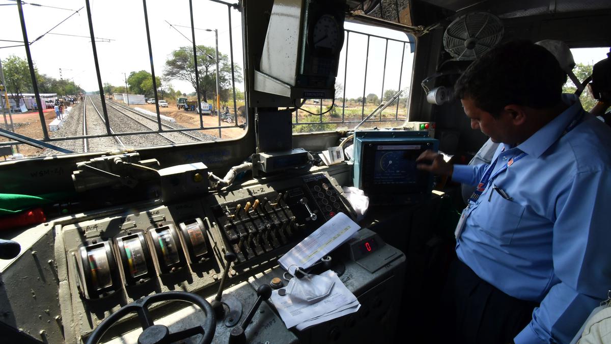 Howrah-Chennai line has no Kavach system yet