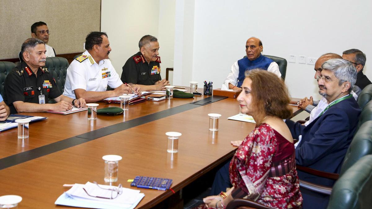 Rajnath Singh reviews West Asia situation, calls for integrated defence roadmap