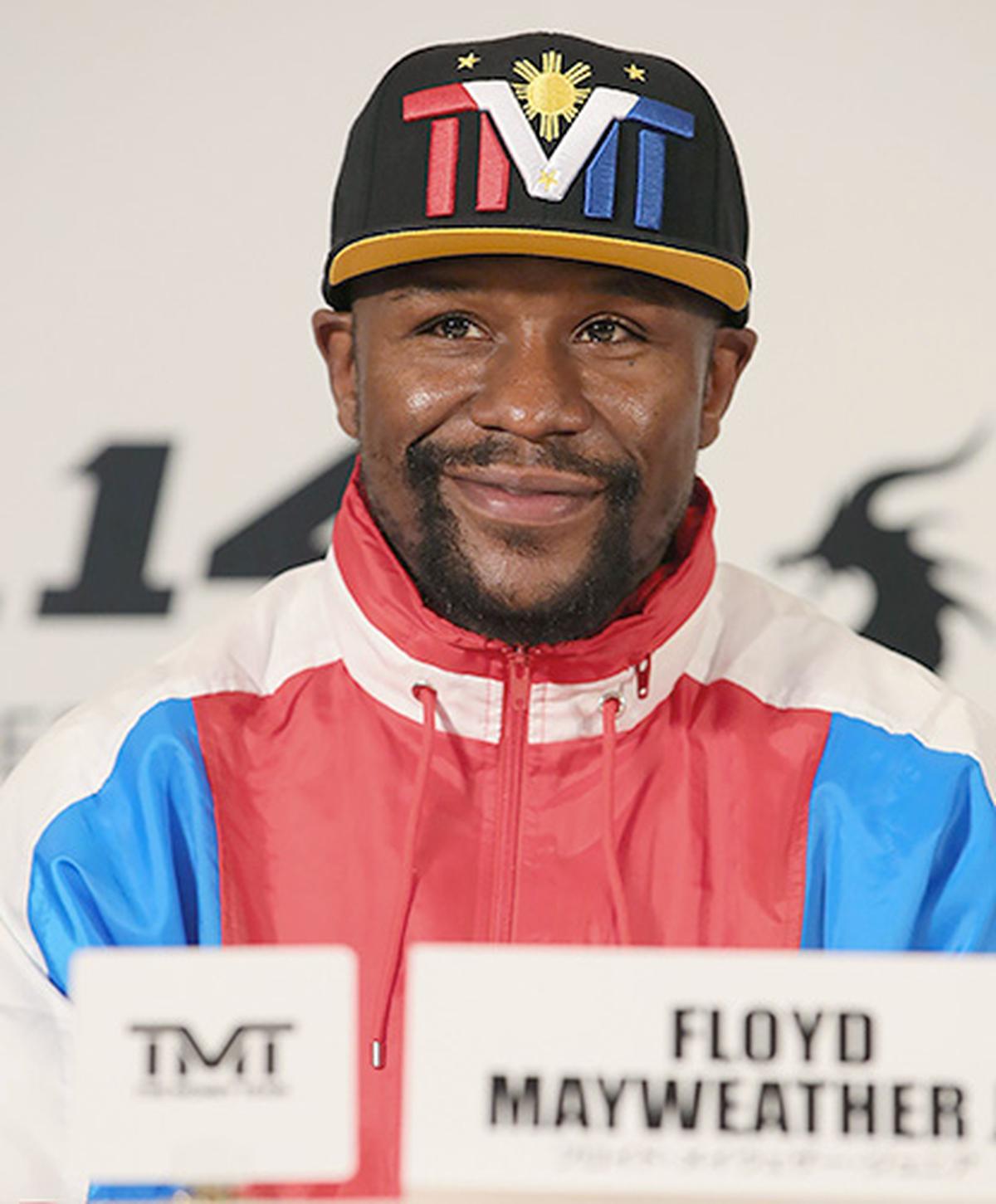 As Floyd Mayweather Jr. Steps Into Ring, He Turns It Into a