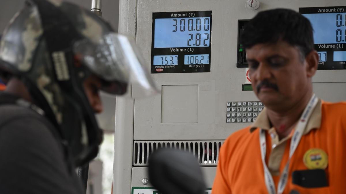 Fuel price hike: Petrol crosses ₹106 in Bengaluru, diesel at ₹94