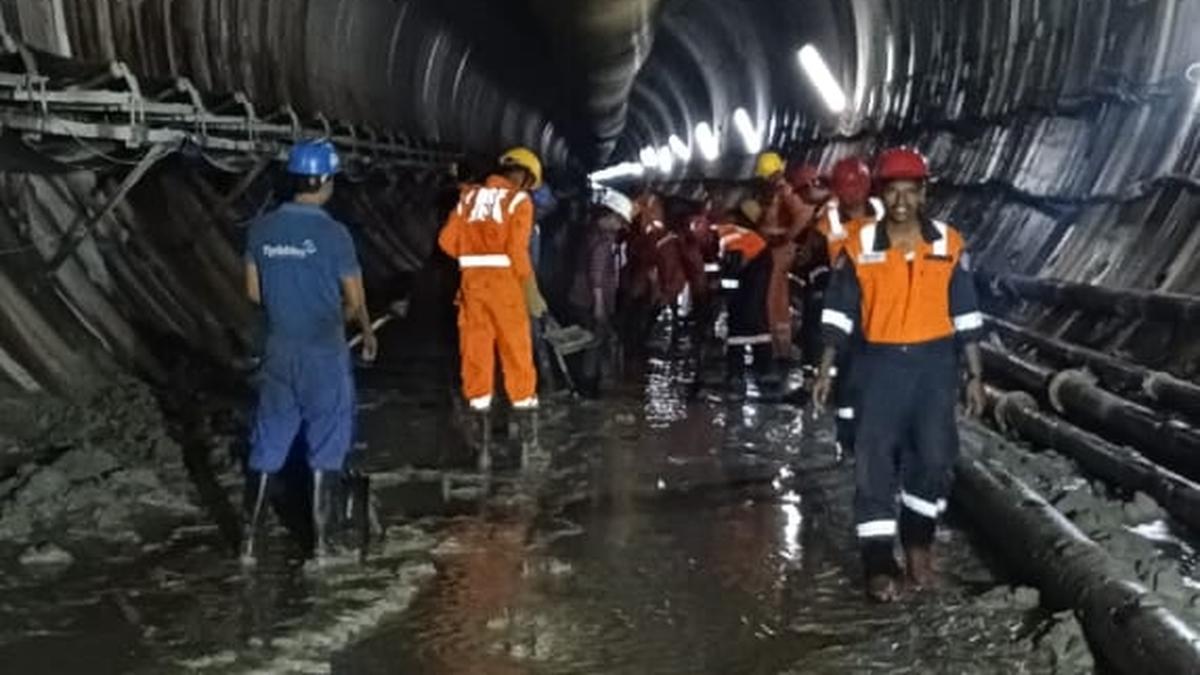 Rescue teams take up debris removal in last 50-metre stretch of SLBC tunnel