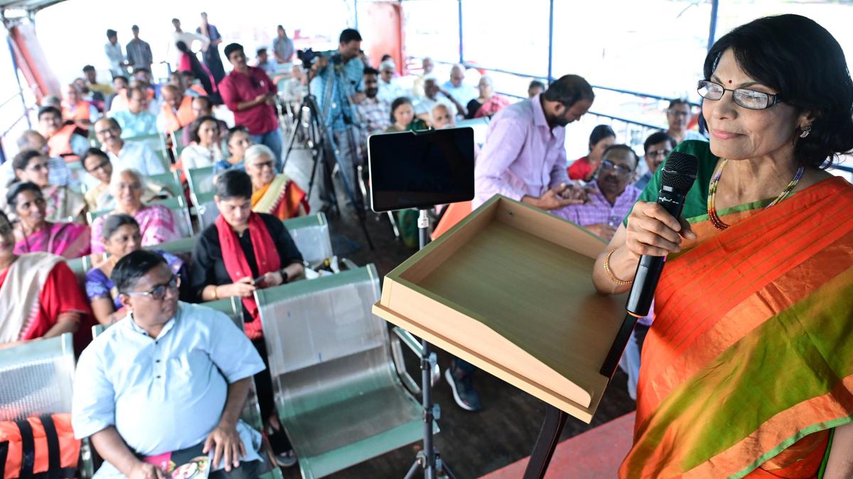 Cruise on Krishna river throws light on evolution of village deities