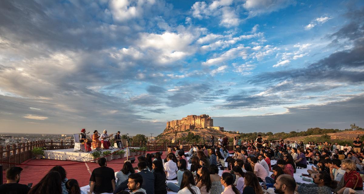 Dawn concerts at Jaswant Thada