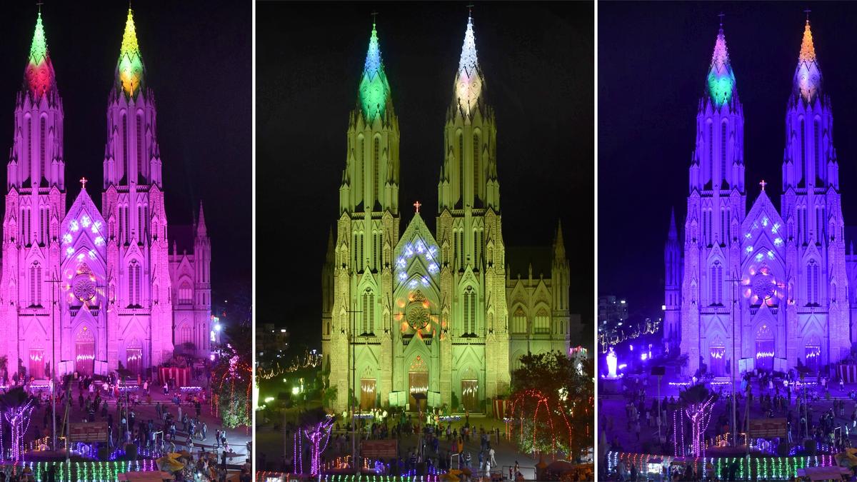 Christmas celebrated with gaiety in Mysuru