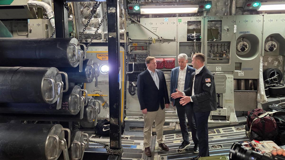 U.S. conducts first air transport of nuclear microreactor in bid to show technology's viability