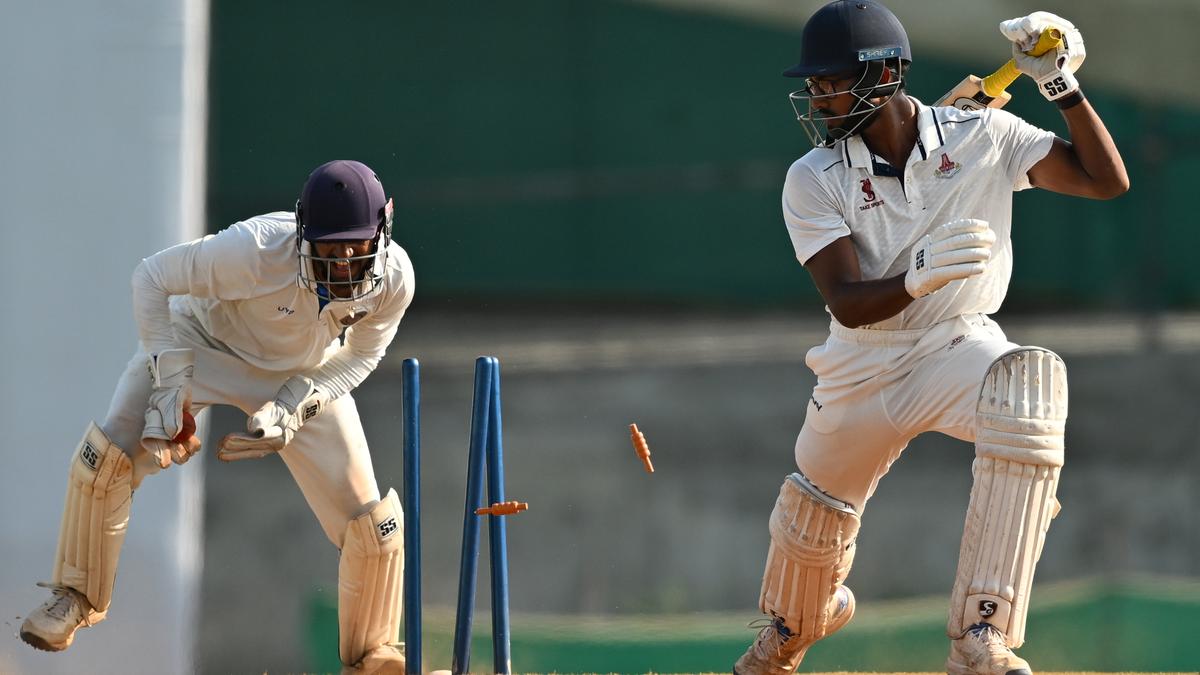 Buchi Babu final | Hyderabad well on course to retain the title Buchi Babu final | Hyderabad well on course to retain the title