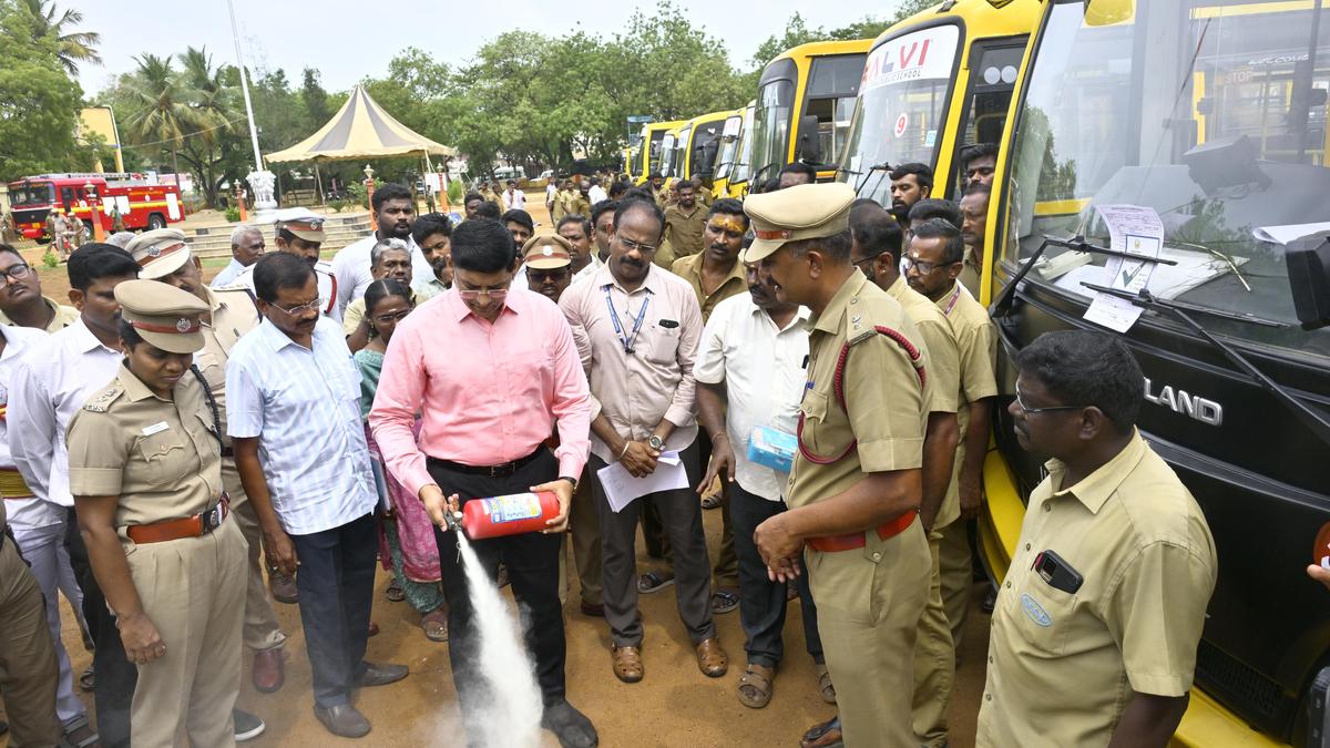 Discussions on to take strict action against share auto drivers causing accidents with children onboard: Madurai Collector