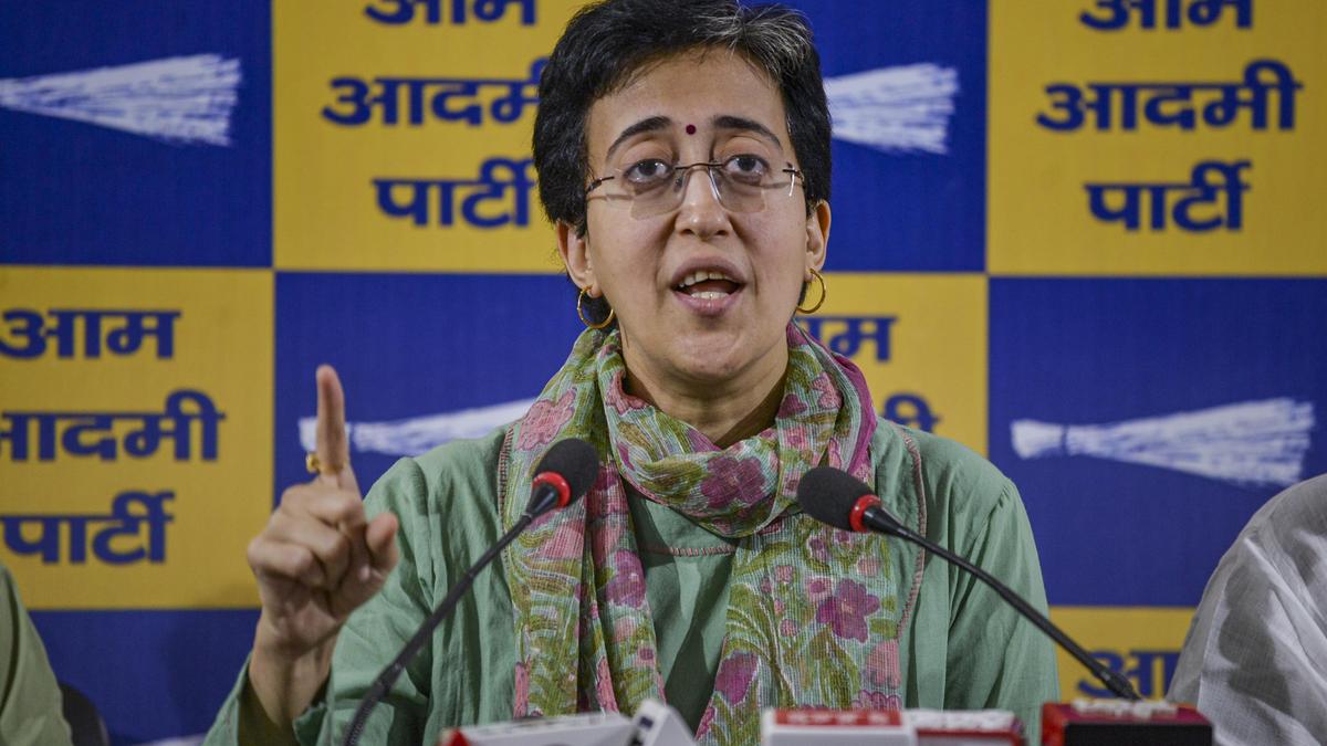 Delhi government puts up poster seeking response from Atishi over remarks in Assembly