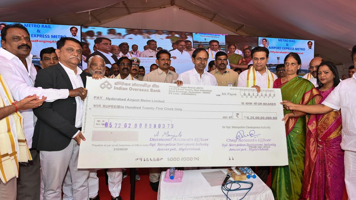 Chief Minister K Chandrasekhar Rao asks officials to plan for future infra needs of capital