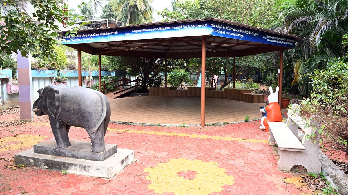 Broken equipment, dysfunctional fountains keep residents away from parks at Crawford in Tiruchi