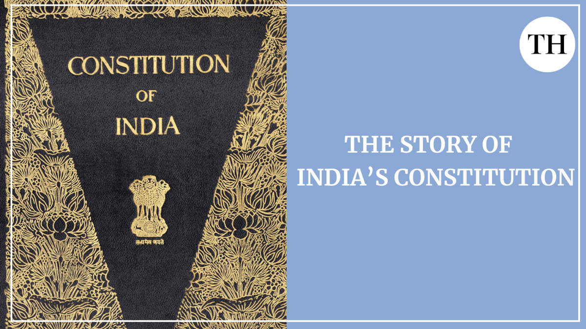 Watch: The story of India's Constitution The Hindu - Main Image