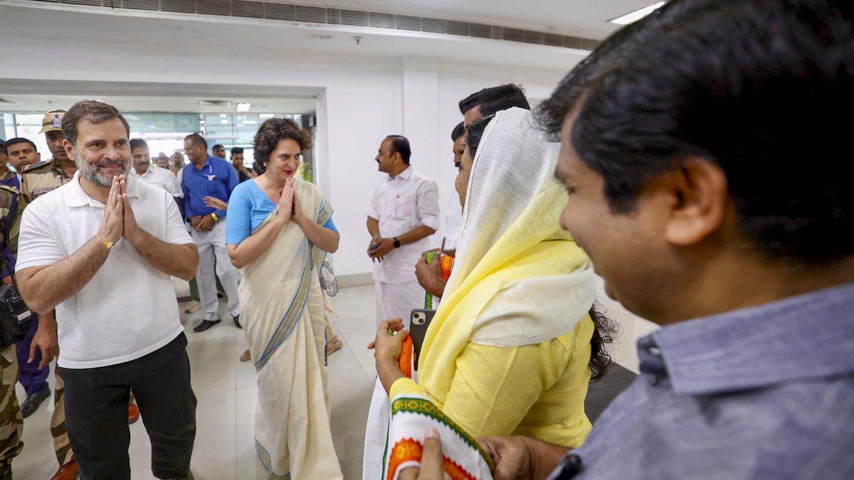 Ready to start working for better future of people of Wayanad: Congress MP Priyanka Gandhi