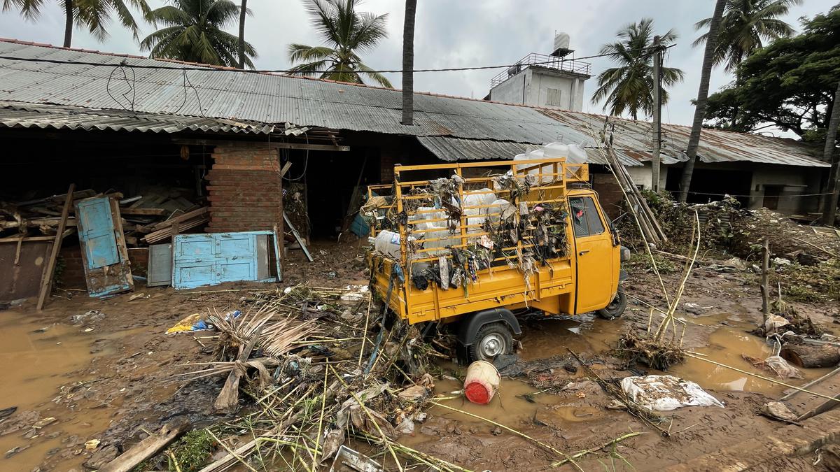 Unprecedented rain in Ramanagaram district causes havoc; two dead, many houses damaged