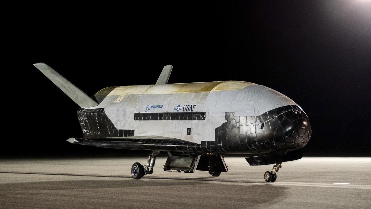 Unmanned, solar-powered US space plane back after 908 days