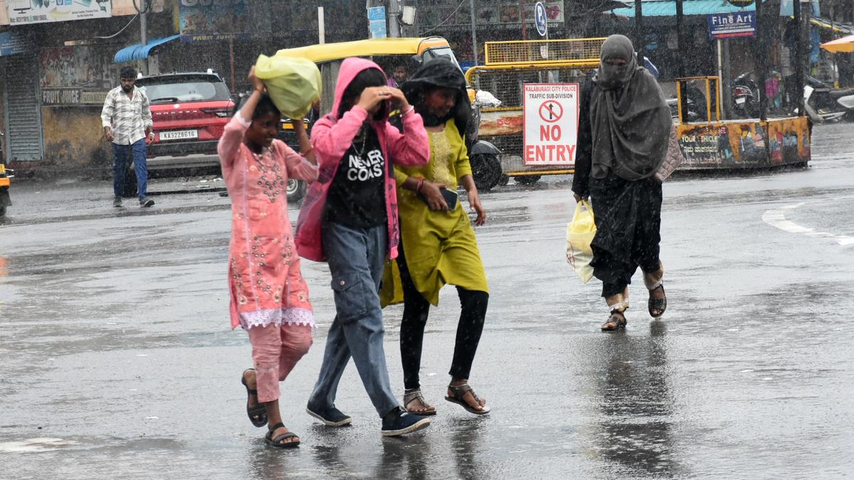 Widespread rainfall in Bidar, Kalaburagi districts