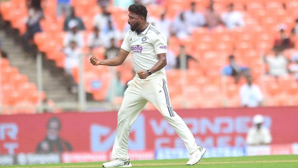 IND vs WI Day 1 | Siraj breathes fire as West Indies capitulates on opening  day - The Hindu