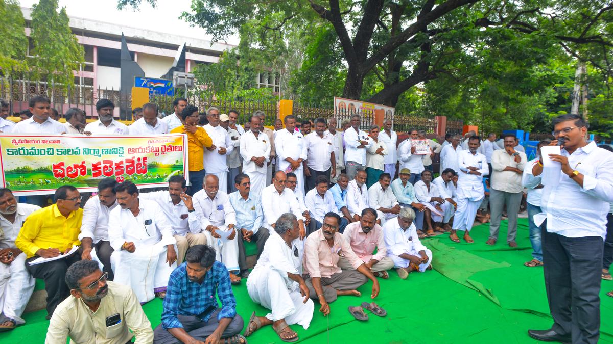 Farmers seek construction of Karumanchi Canal with DMF funds