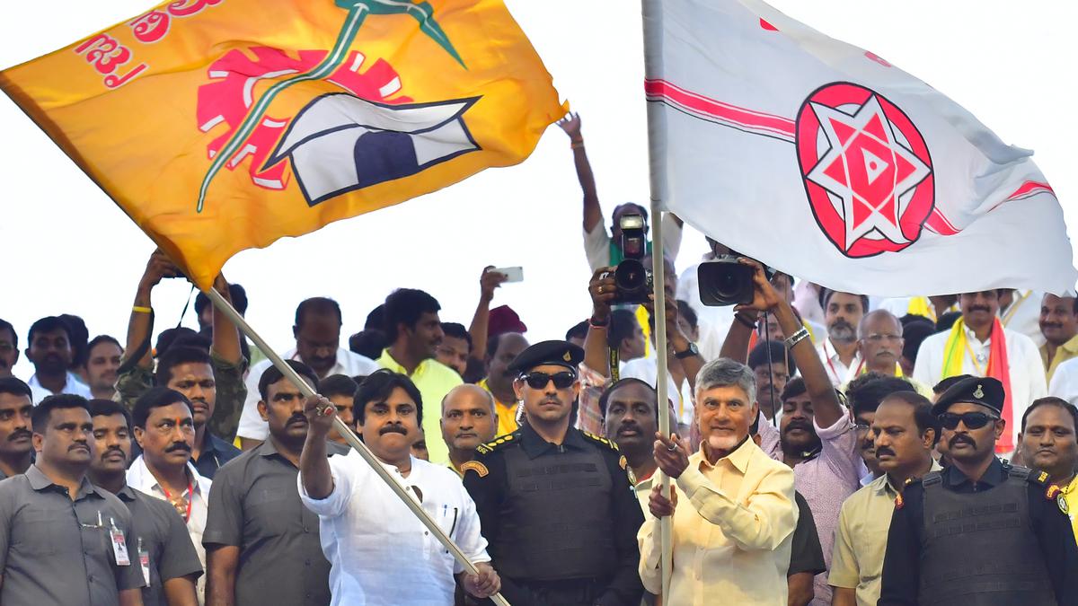 Assembly elections: TDP-JSP combine calls for defeating YSRCP in Andhra Pradesh