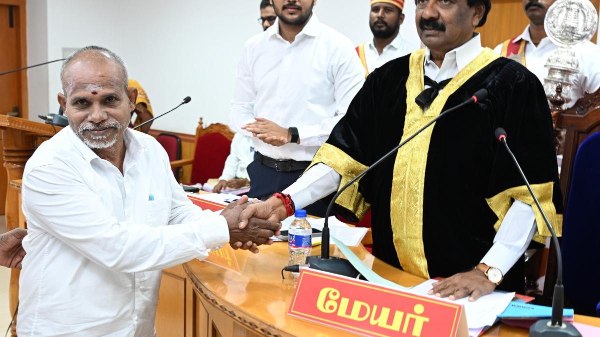 Person with disability nominated to Tiruchi Corporation Council