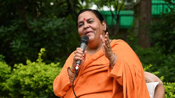 Caste and regional imbalance plaguing M.P., says Uma Bharti